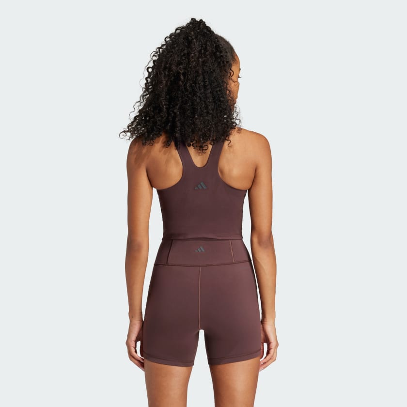 Women's adidas All Me Medium-Support Long Line Bra Tank Top