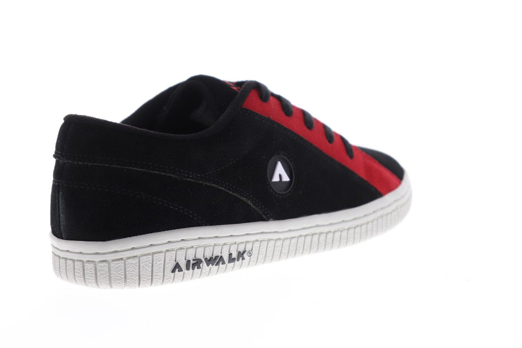 Airwalk The One Chance AW00201-001 Mens Black Suede Surf Skate Sneakers Shoes