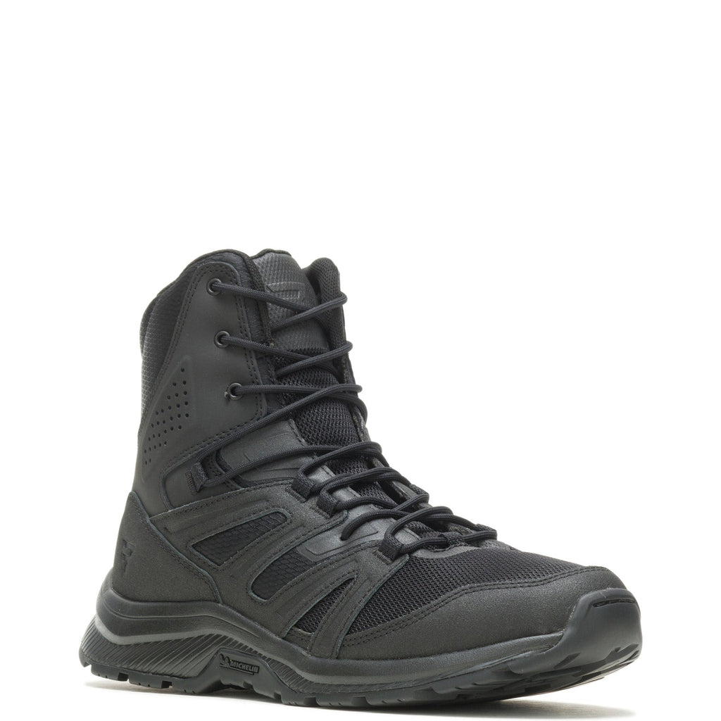 Bates Rallyforce Tall Zip E04160 Mens Black Leather Tactical Boots
