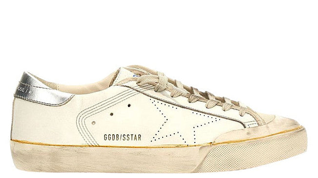 Golden Goose Superstar 'Ivory Silver'