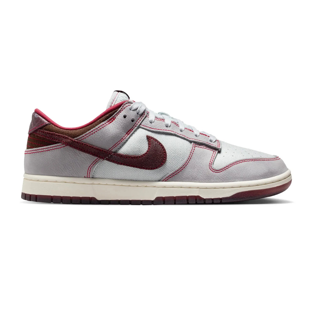 Dunk Low Canvas 'Pure Platinum Burgundy Crush' (2026)