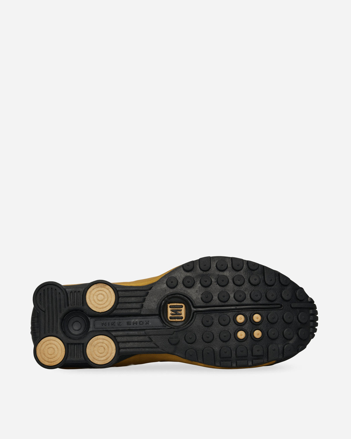 Women's Shox R4 Sneakers Black / Metallic Gold