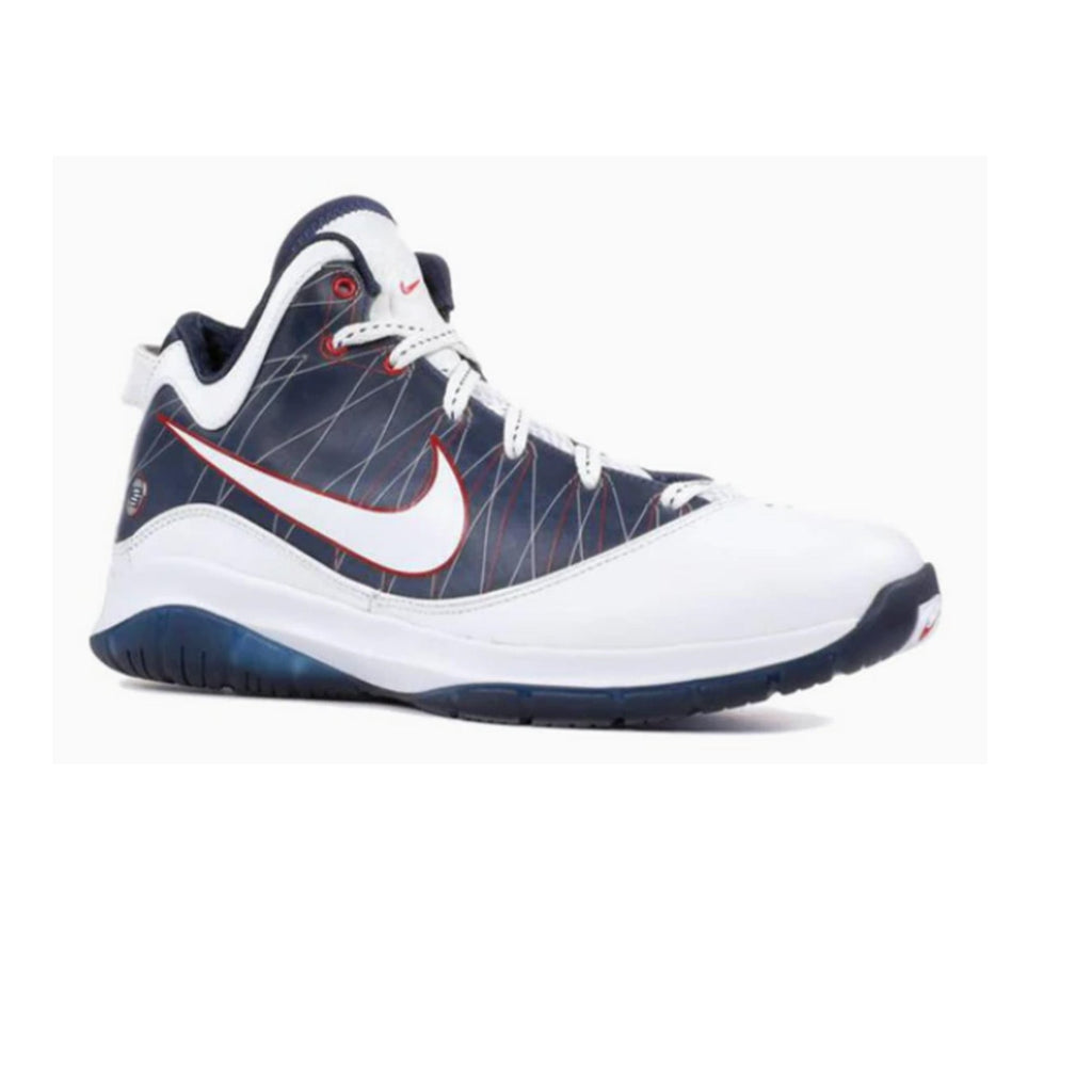 Nike LeBron 7 PS 'P.S. White / Navy' (2010)
