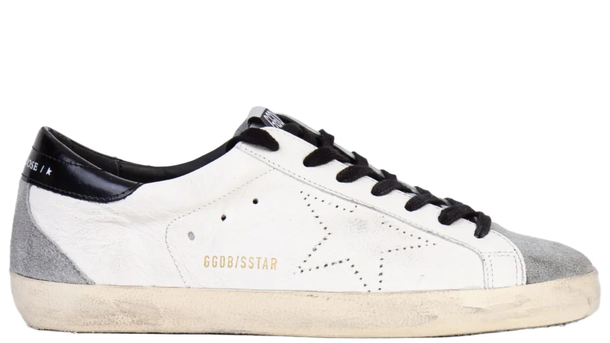 Golden Goose Super Star Skate White Grey Black (M)
