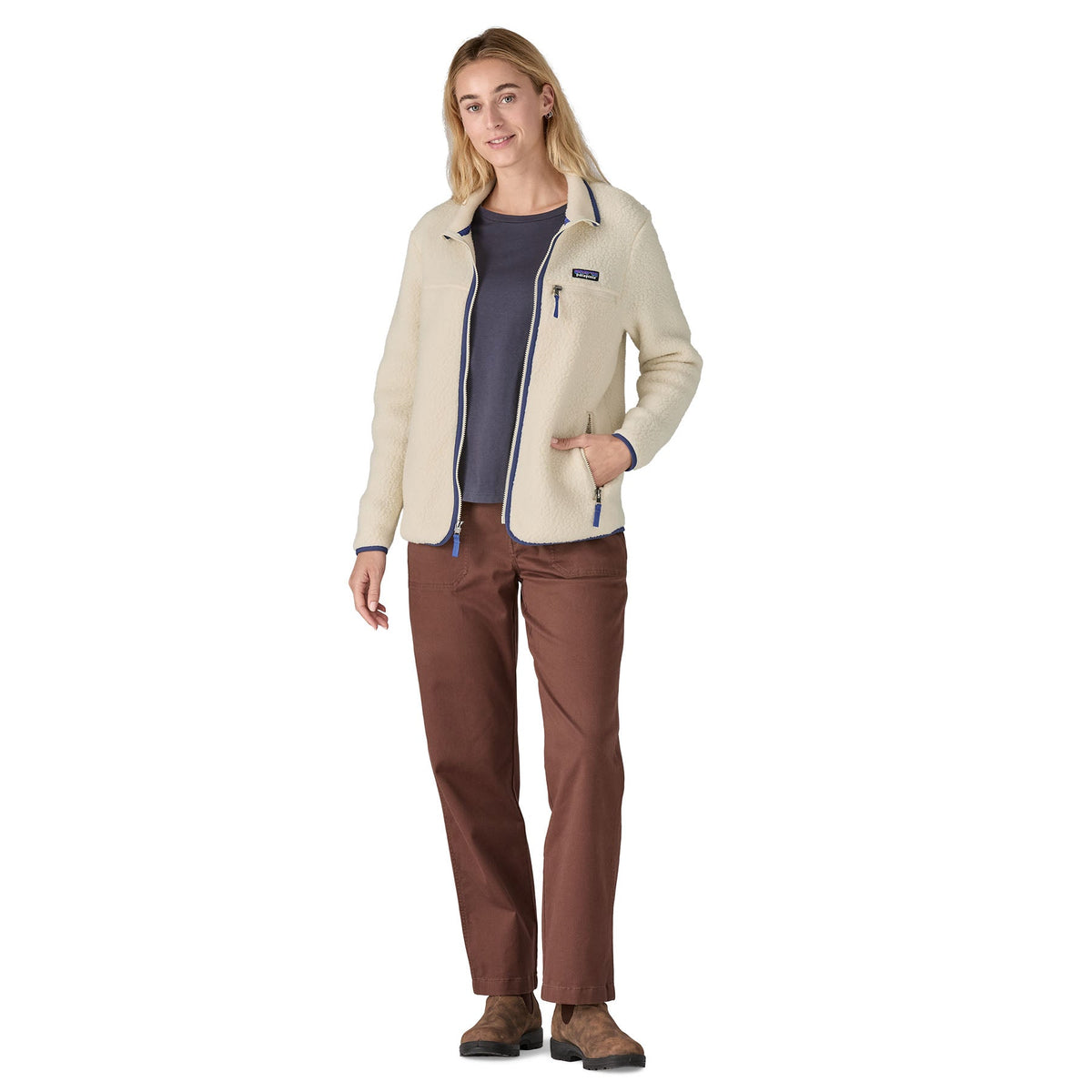 Women's Retro Pile Fleece Jacket