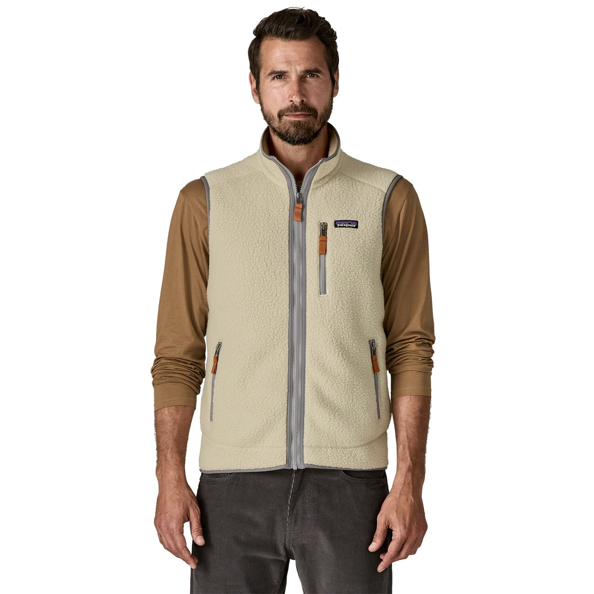 Men's Retro Pile Fleece Vest