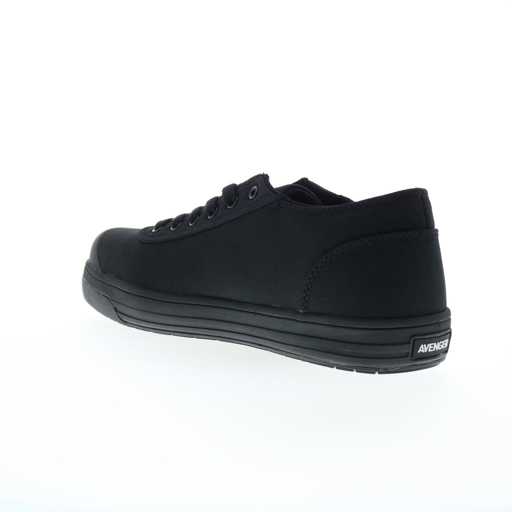 Avenger Blade 6 Eye Carbon Toe EH SR Mens Black Wide Work & Safety Shoes
