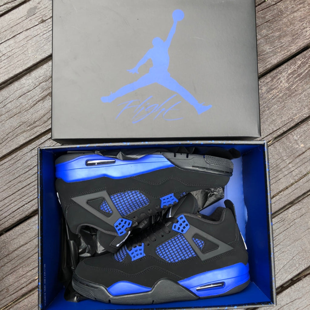 4 Black Deep Royal Blue