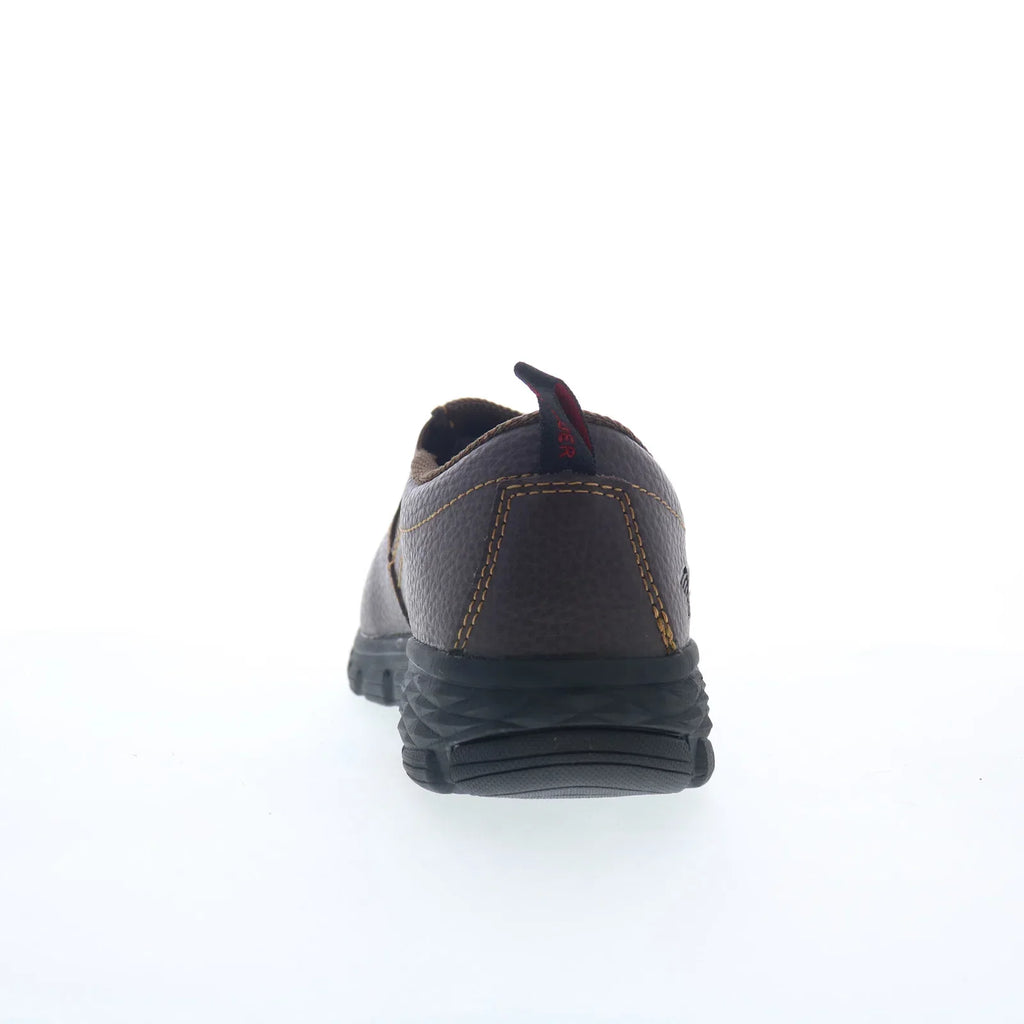 Avenger Flight Slip-On Alloy Toe A7000 Mens Brown Wide Work & Safety Shoes