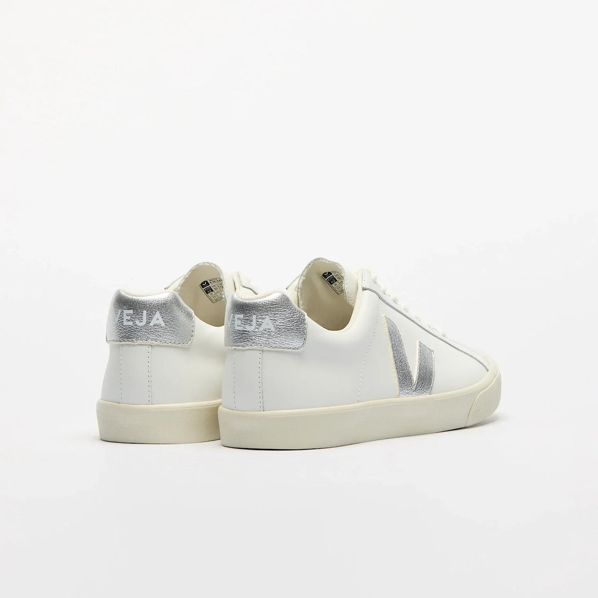 Women's Esplar Leather in White Silver