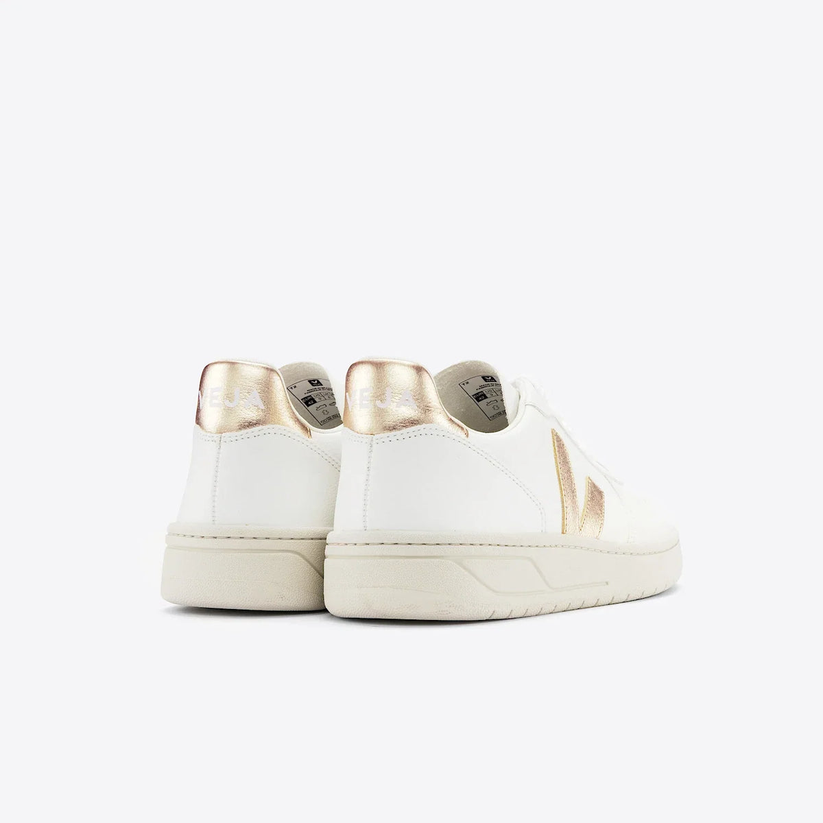 Women's V-10 Leather in White Platine